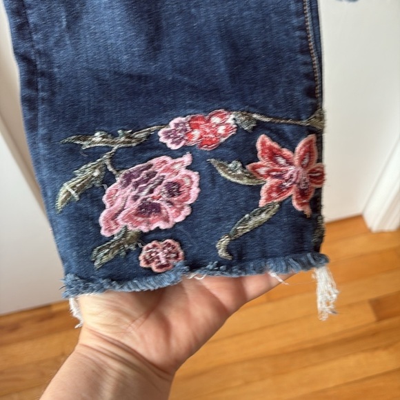 Driftwood Colette Embroidered Jeans 32 - Picture 6 of 14